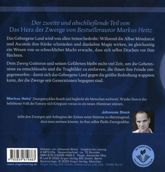 Johannes Steck - Herz der Zwerge 2  - (MP3-CD)
