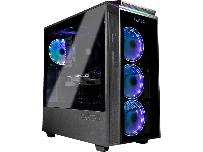 CAPTIVA Highend Home 5900X Prozessor, SSD, mit Gaming R71-395, Gaming PC RAM, 11 (64 TB 4080 RTX™ NVIDIA, GeForce Bit), AMD 32 Windows GB 1