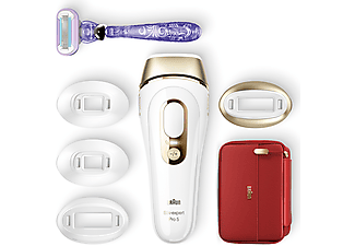 BRAUN Silk-expert Pro 5 PL5387 IPL 5 kiegészítő: széles-, 2 precíziós fej, Venus Extra borotva, neszesszer