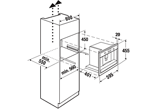 KÜPPERSBUSCH CKV6550.0W Einbau-Kaffeevollautomat Weiß