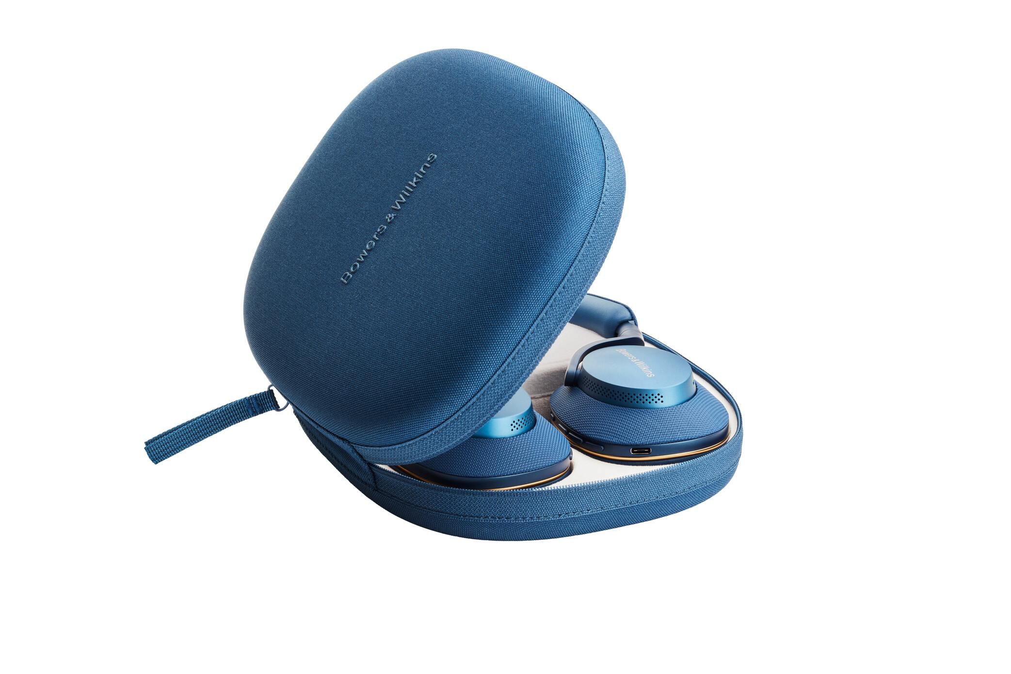 WILKINS Over-ear S2, & BOWERS Kopfhörer Blau Bluetooth Px7