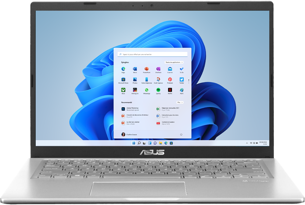 ASUS PC portable X415MA-EK665W Intel Celeron N4020 (90NB0TG1-M007S0)