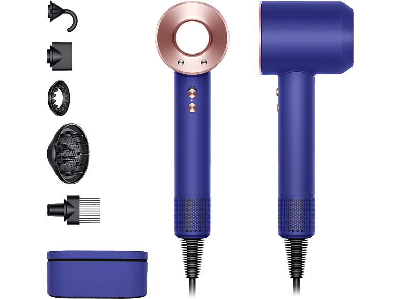 DYSON Supersonic HD07 Gifting Edition Haartrockner Violettblau/Rosé (1600 Watt) Haartrockner