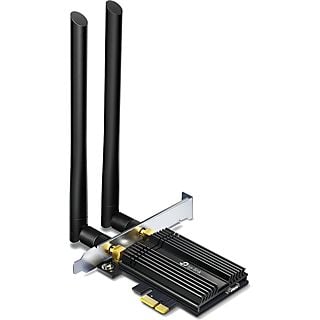 Adaptador Wi-Fi USB - TP-Link ARCHER TX50E, AX3000, Wi-Fi 6, Bluetooth 5.0 PCle, Negro