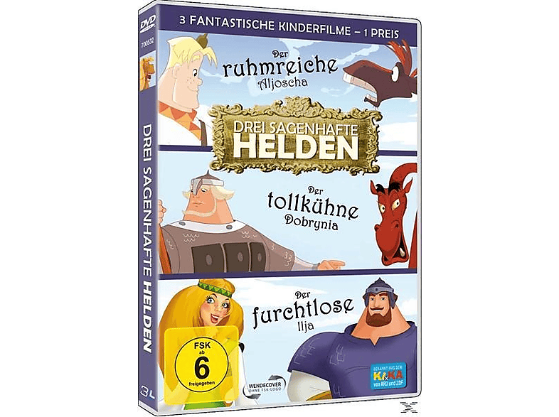 - Aljoscha, Ilja Drei Helden sagenhafte DVD Dobrynia,