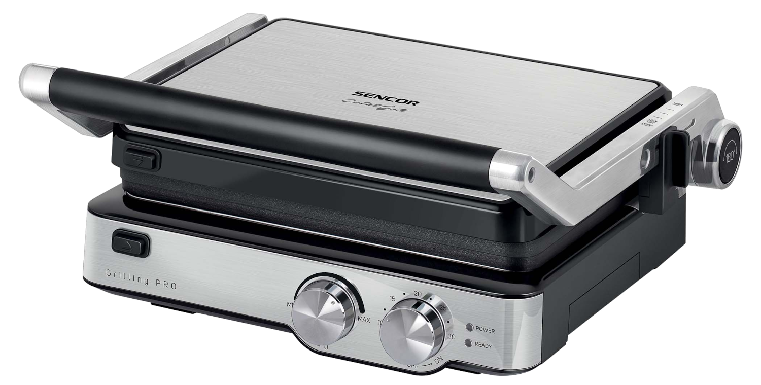 SENCOR SBG 4010SS Kontakt grillsütő