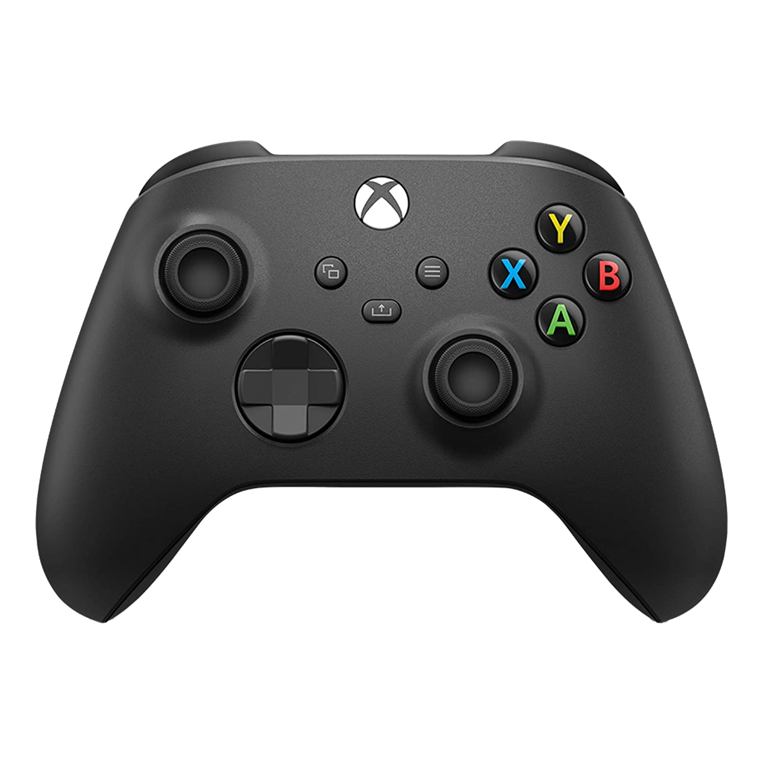 Mando inalámbrico - Microsoft Xbox One Controller Wireless QAT-00002, Para Xbox One Series X/S, Carbon, Negro