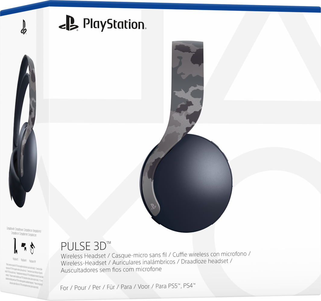 SONY PlayStation 5 Pulse 3D vezeték nélküli headset (Grey Camouflage)