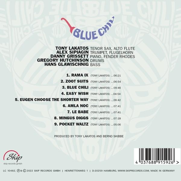 Tony Lakatos - Blue Chili (Digipak)  - (CD)
