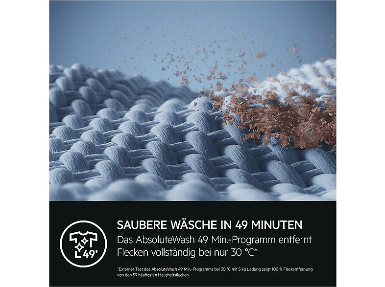 AEG Serie 9000 LR9W80600 Waschmaschine Frontlader 10 kg 1600 RPM Weiß
