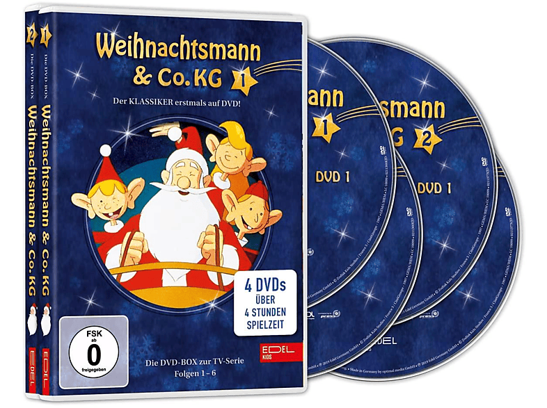 Weihnachtsmann & Co. KG: DVD Box 1 + 2 | Folge 1-12 DVD auf DVD online