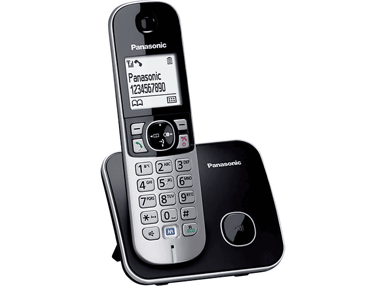 PANASONIC KX-TG6811TRB Telsiz Telefon Siyah Gri