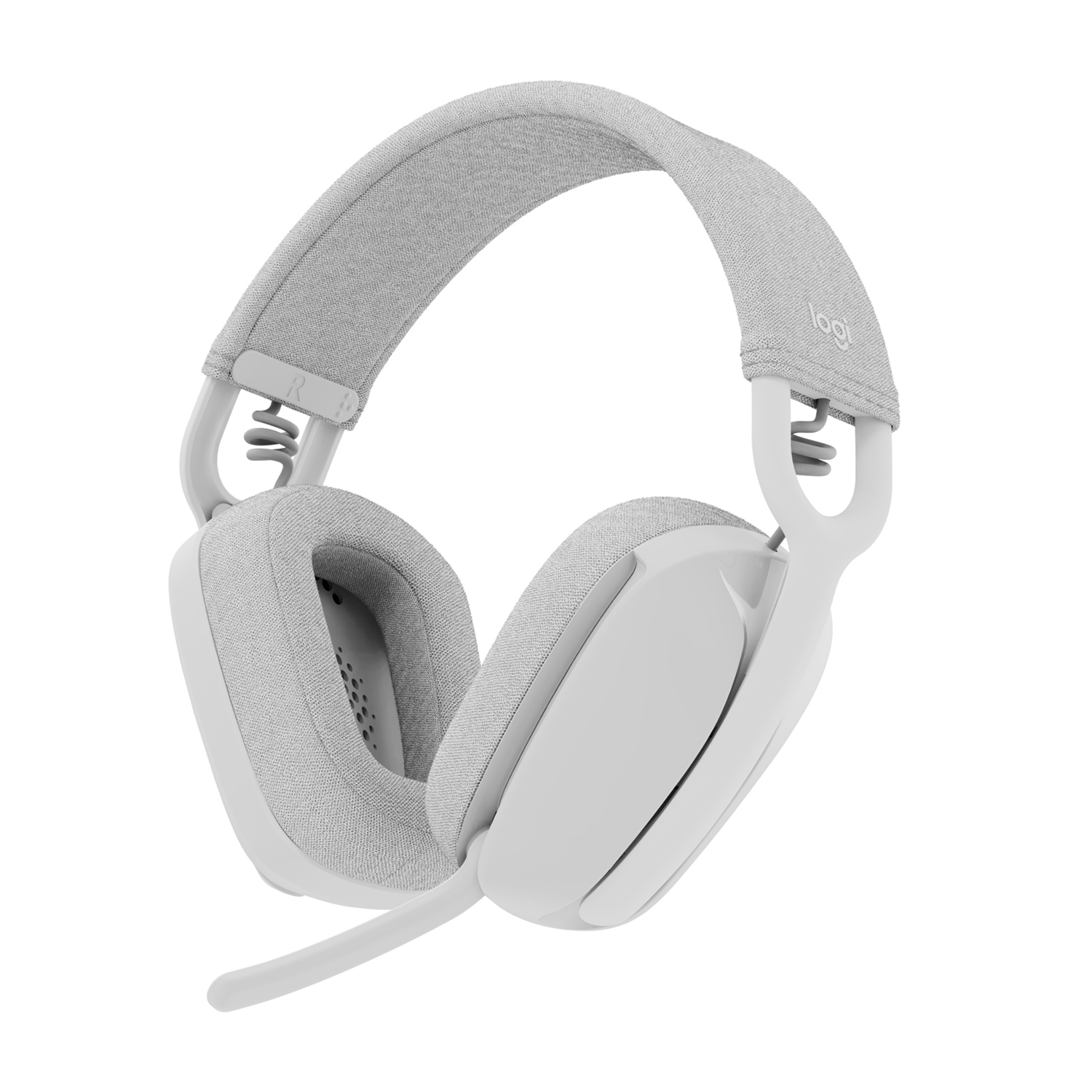 Logitech Zone Vibe 100 Cuffie, Bianche