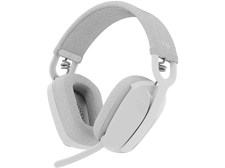 Logitech Zone Vibe 100 Cuffie, Bianche