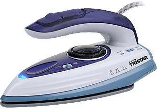 TRISTAR ST-8152 1000W - Ferro da stiro a vapore da viaggio (Bianco/blu)
