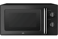 OK. OMW 2022-2 B SOLO Mikrowelle (700 Watt, Freistehend, 20 l, Schwarz)