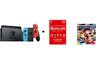 Nintendo Switch Rood en Blauw + Mario kart (digitaal) + 3 maanden Nintendo Switch Online