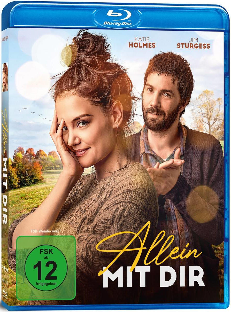 DVD-Hülle des Films „Allein Mit Dir“ mit Katie Holmes und Jim Sturgess.