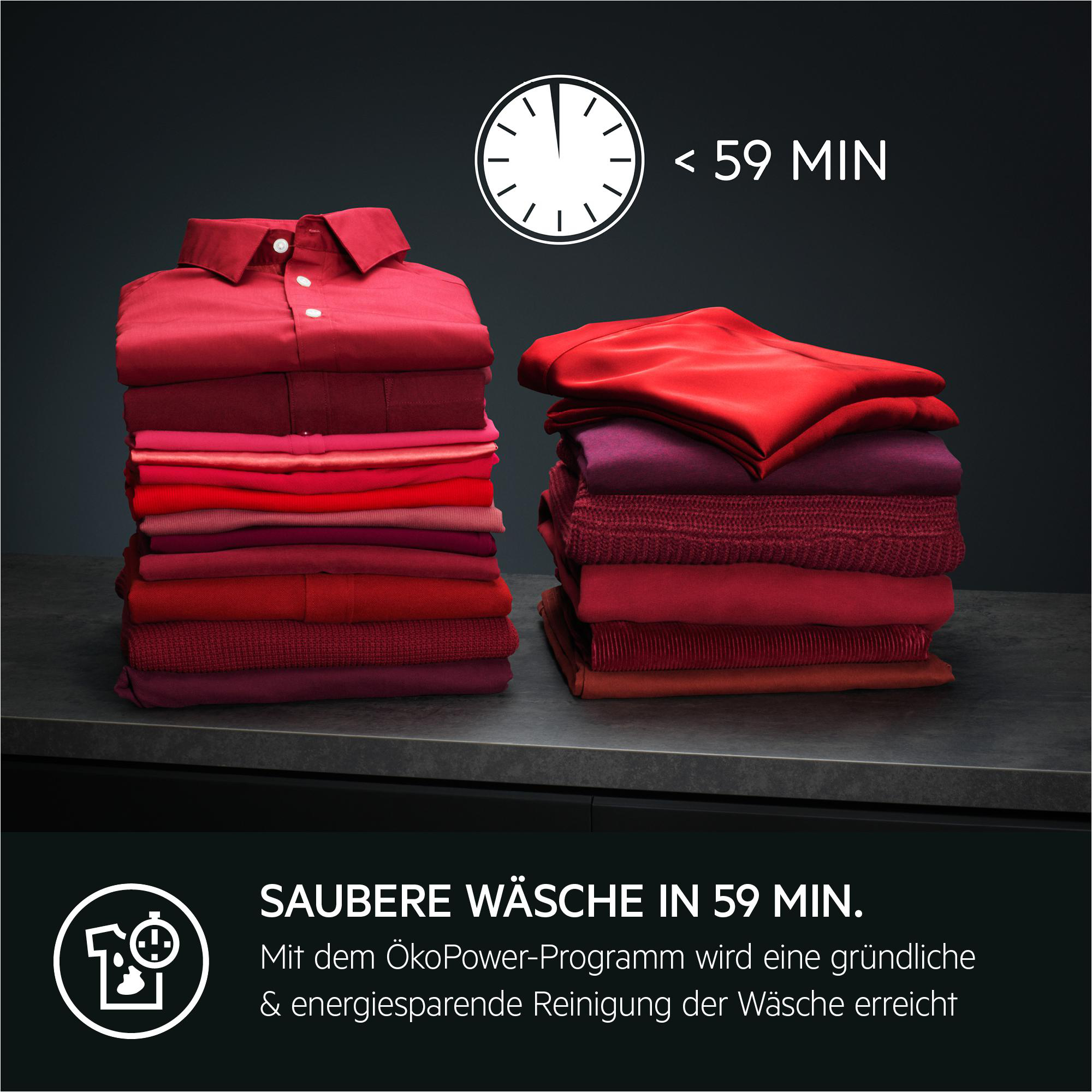AEG L8TEA80560 Serie 8000 mit ÖkoMix Vormisch-Technologie Waschmaschine (6 kg, 1451 U/Min., B)