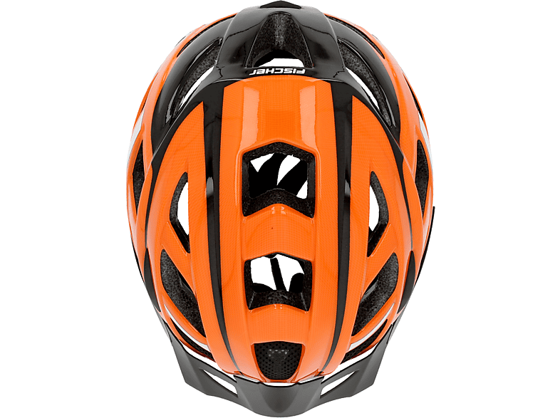 FISCHER 86731 Urban Sport (Fahrradhelm, 52 - 59 cm, Orange)