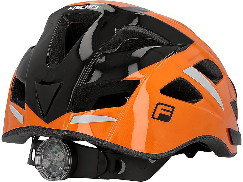 FISCHER 86731 Urban Sport (Fahrradhelm, 52 - 59 cm, Orange)