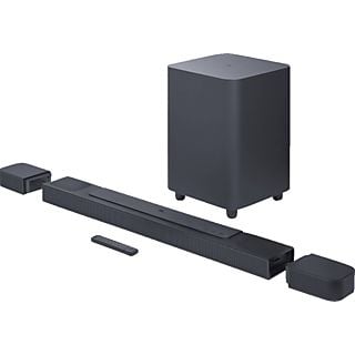 Barra de sonido - JBL Bar 800, Bluetooth, Subwoofer, 720 W, Canales 5.1.2, Negro