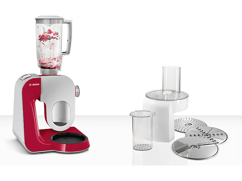 Bosch MUM58720 Creation Line Küchenmaschine Deep Red (Rührschüsselkapazität: 3,9 l, 1000 Watt) — Foto 3 von 5