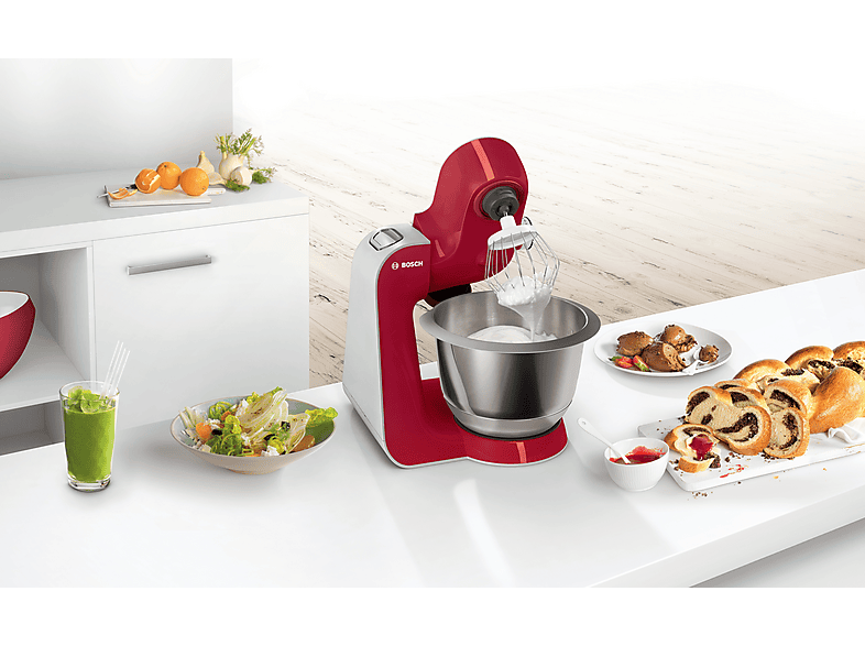 Bosch MUM58720 Creation Line Küchenmaschine Deep Red (Rührschüsselkapazität: 3,9 l, 1000 Watt) — Foto 5 von 5