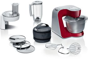 Optimum 1600 Watt) | Rot BOSCH 5,5 Küchenmaschine l, online (Rührschüsselkapazität: MUM9A66R00 MediaMarkt kaufen