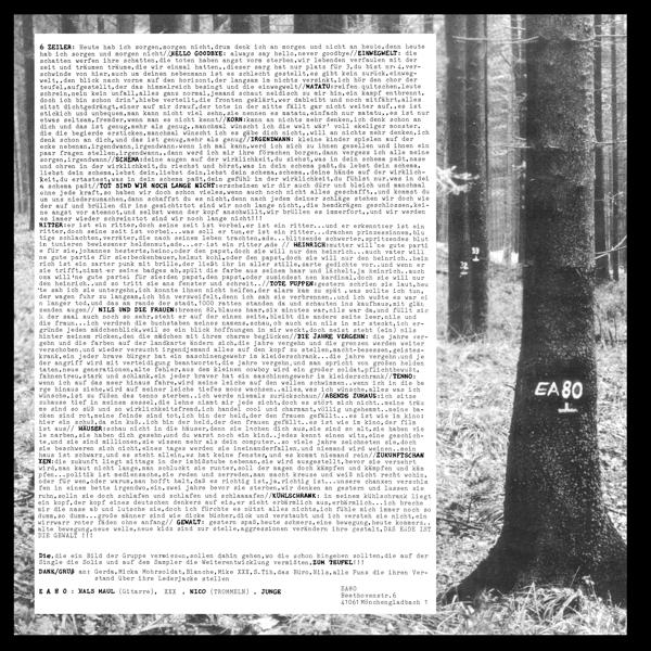 Ea 80 - Vorsicht Schreie (Reissue)  - (Vinyl)