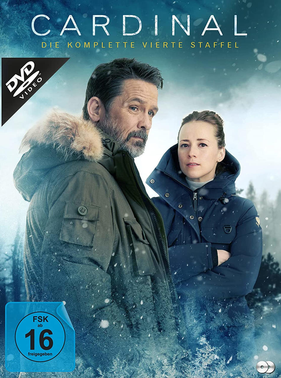 DVD-Cover für 'Cardinal'. Zeigt einen Mann und eine Frau in Winterkleidung vor verschneitem Hintergrund.