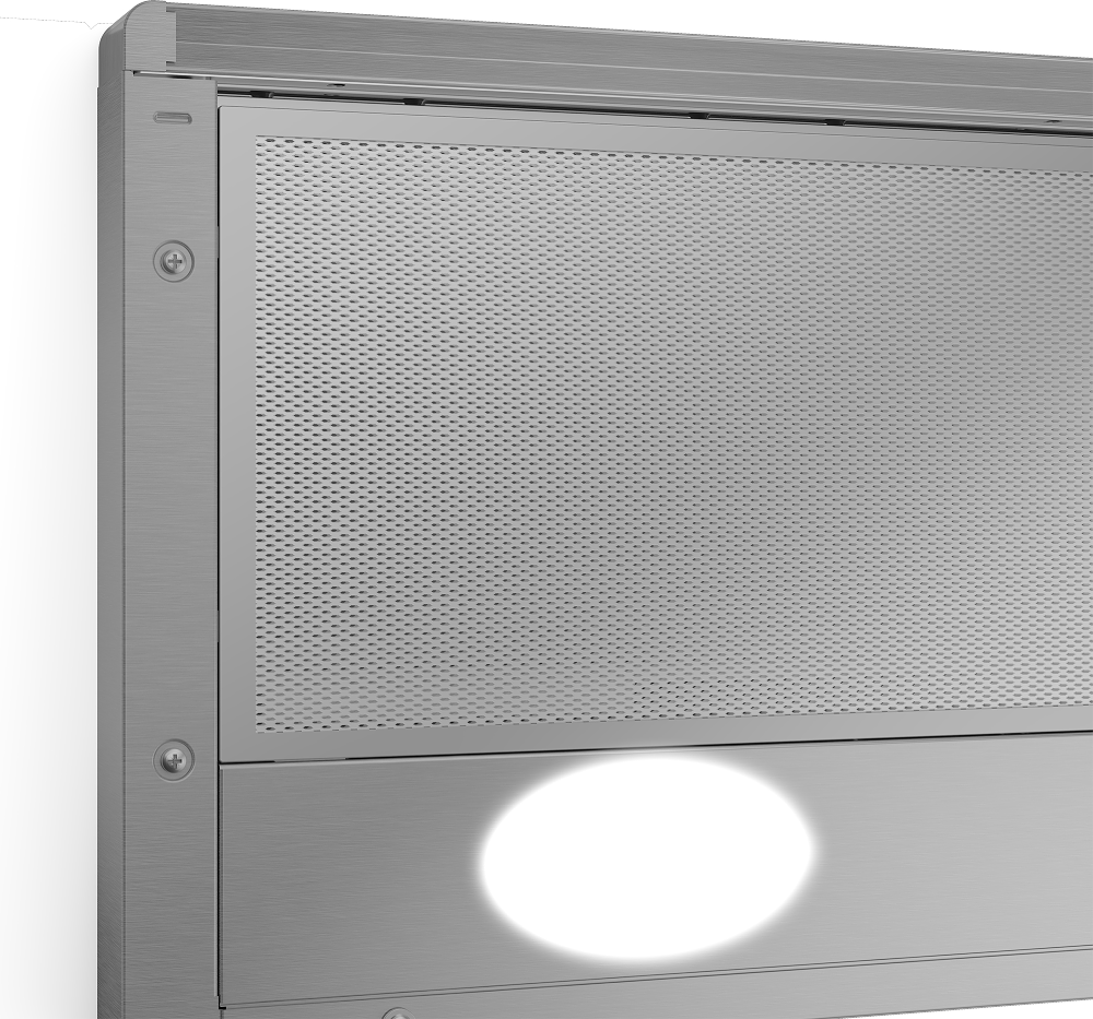 Campana decorativa - Beko CTB 6250 X, Telescópica, 3 velocidades, 420 m³/h, Inox