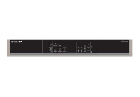 Geschirrspüler SHARP QW-NA25F44BI-DE Geschirrspüler (freistehend, 600 mm  breit, 44 dB (A), B) | MediaMarkt