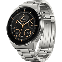HUAWEI Watch GT 3 Pro 46mm, light mit Titanband