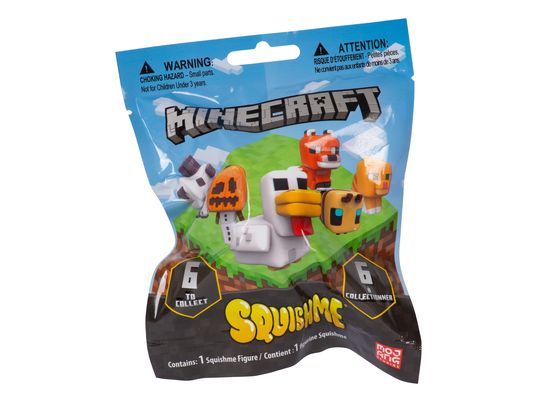 JUST TOYS Minecraft SquishMe (S3) - Figurine de collection (Multicolore)
