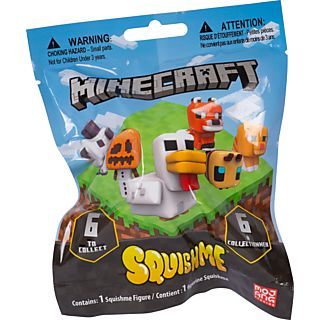 JUST TOYS Minecraft SquishMe (S3) - Personaggi da collezione (Multicolore)