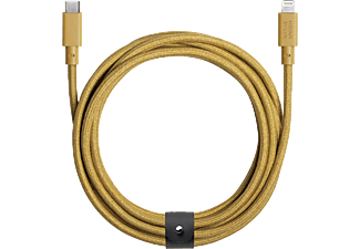 NATIVE UNION Belt - Cavo da USB-C a Lightning (Giallo)