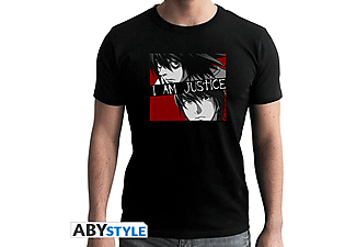 Death Note - I Am Justice - XL - férfi póló