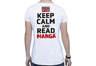 Keep Calm And Read Manga - L - női póló