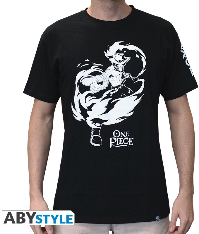 One Piece - Ace - XL - férfi póló