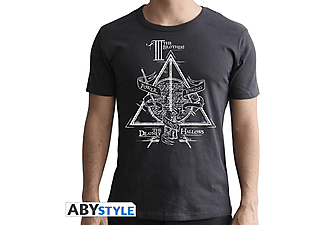 Harry Potter - Deathly Hallows - M - férfi póló