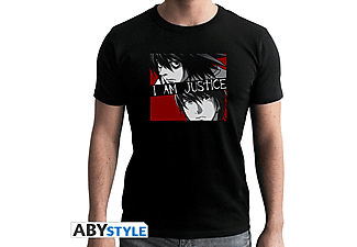Death Note - I Am Justice - L - férfi póló
