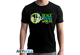 Rick és Morty - Peace Among Worlds - S - férfi póló