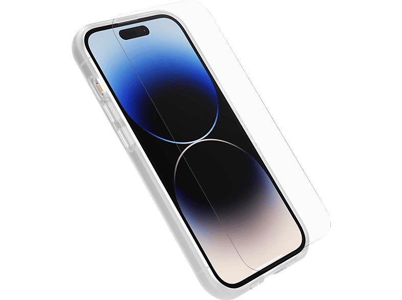 OTTERBOX React and Trusted Glass, Backcover, Apple, iPhone 14 Pro, Transparent