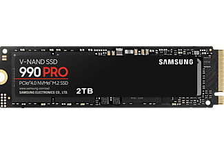 SAMSUNG 990 PRO NVMe M.2 SSD - Festplatte (SSD, 2 TB, Schwarz)