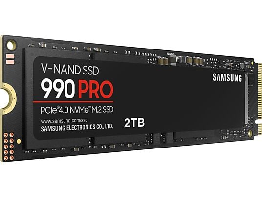 SAMSUNG 990 PRO NVMe M.2 SSD - Disco fisso (SSD, 2 TB, Nero)