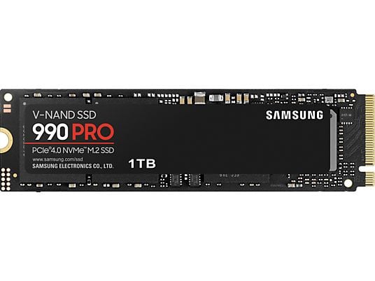 SAMSUNG 990 PRO NVMe M.2 SSD - Festplatte (SSD, 1 TB, Schwarz)