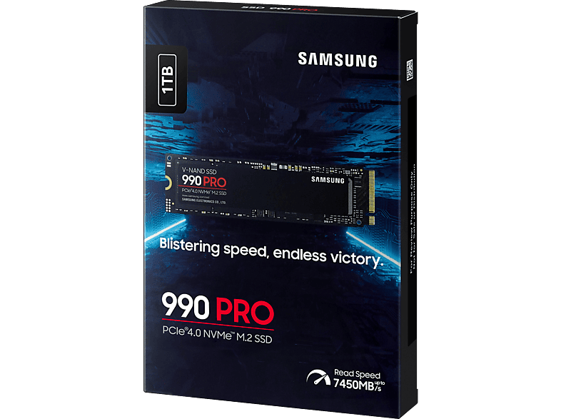 SSD M2　SAMSUNG　1TB SAMSUNG 990 PRO NVMe M.2 SSD | Festplatte (SSD, 1 TB, Schwarz