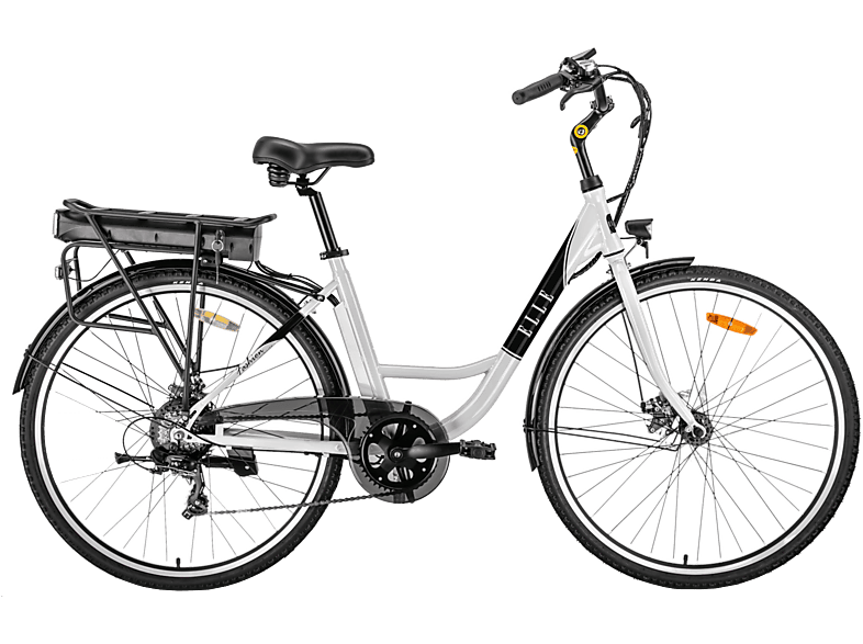 JEEP Elektrische fiets Elle City E-Bike Wit (E-C28LT-WK)