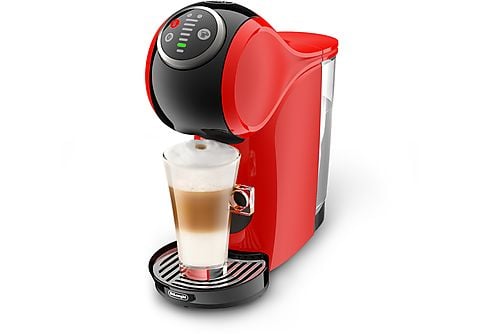Cafetera de cápsulas  Nescafé Dolce Gusto Krups Genio S Plus KP3405, 1500  W, 15 Bar, 0.8 L, Selector de Temperatura, Intensidad Ajustable, Rojo